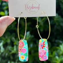 Load image into Gallery viewer, Tropical Hoops 🌹
