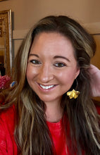 Load image into Gallery viewer, Haute for the Holidays Hoops 🌹 -gold
