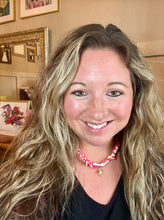 Load image into Gallery viewer, Trending Scarf Necklace with CZ Burst
