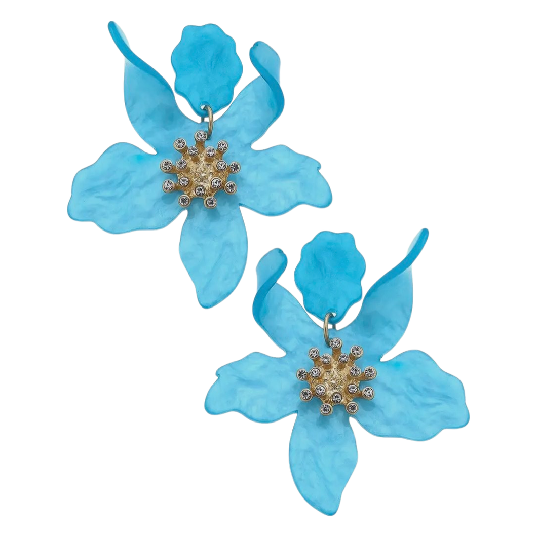 Beautiful Blooms-aqua