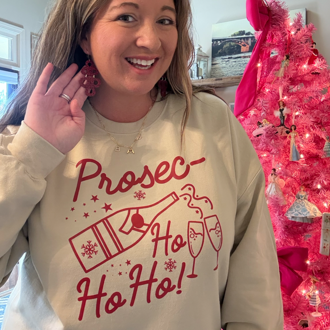 Prosec-Ho-Ho-Ho Sweatshirt