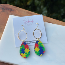 Load image into Gallery viewer, Autism Awareness Dangles 🌹
