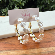 Load image into Gallery viewer, The Pearl-fect Hoop
