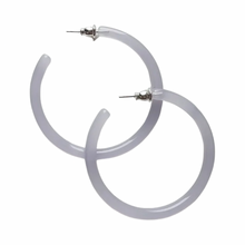 Load image into Gallery viewer, Light Lavender Hoops
